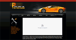 Desktop Screenshot of pautobodyny.com